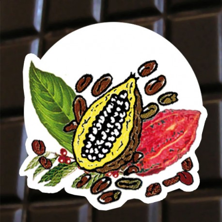 Brut de cacao au café