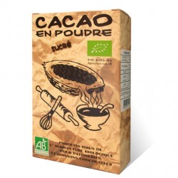 Poudre de cacao sucré