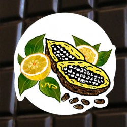 Chocolat noir citron