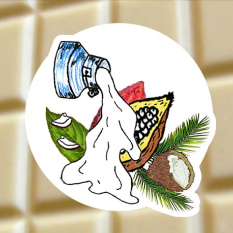 Chocolat blanc Noicx de coco